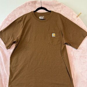 Carhartt Men's Short Sleeve Brown Tee